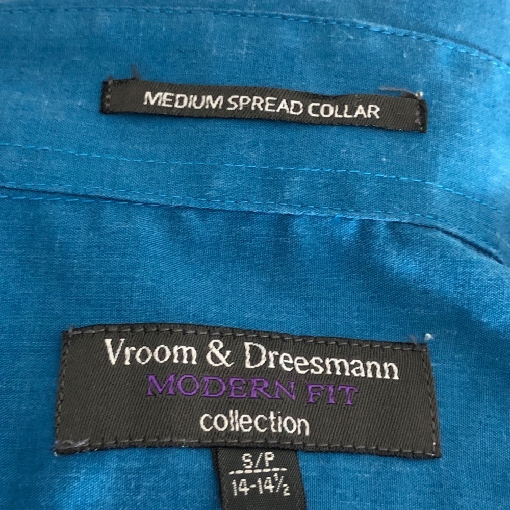 - Mens Blue Shirt. Size Small(14) - Picture 3 of 5